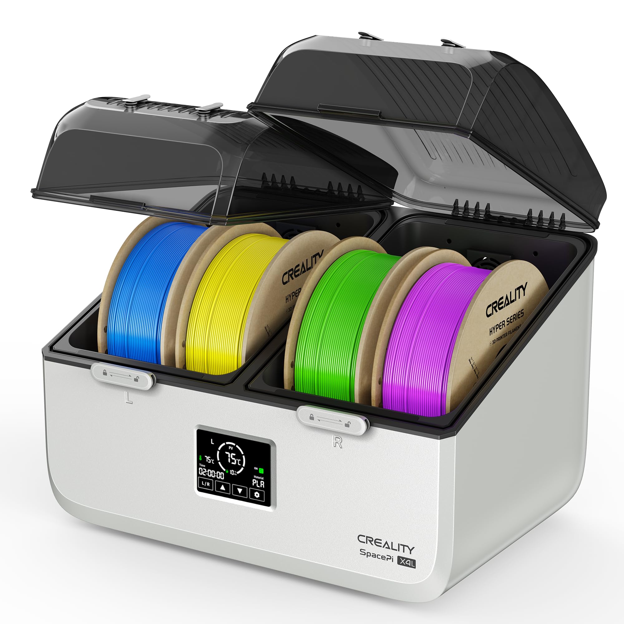 プリンター・複合機 Creality SpacePi X4 Filament Dryer Official Creality Filament Dryer Space Pi X4, 4 Spools Filament